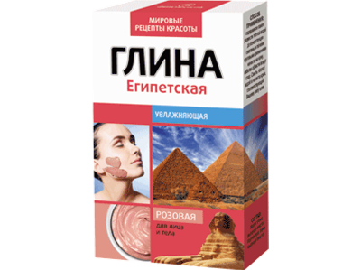 Kosmetinis rožinis Egipto drėkinantis molis 100 g Kosmetinis rožinis Egipto drėkinantis molis 100 g