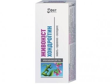 Kremas-balzamas kūnui ŽIVOKOST CHONDROITIN FBT 75 ml Kremas-balzamas kūnui ŽIVOKOST CHONDROITIN FBT 75 ml