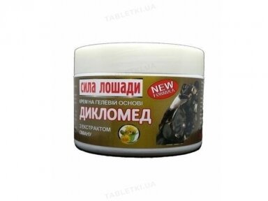 Kremas - gelis sąnariams Diklomed su kiaulpienės ekstraktu 300 ml. Kremas - gelis sąnariams Diklomed su kiaulpienės ekstraktu 300 ml.