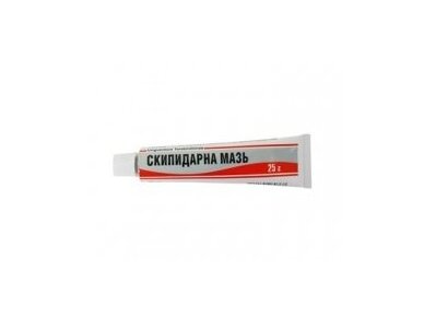 Kremas su terpentinu 25 gr. Kremas su terpentinu 25 gr.