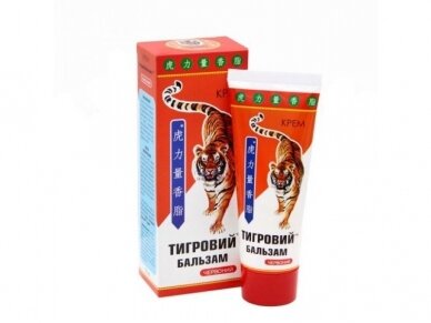 Kremas "Tigro balzamas" ( tigrovij balzam) raudonas 75ml. Kremas "Tigro balzamas" ( tigrovij balzam) raudonas 75ml.