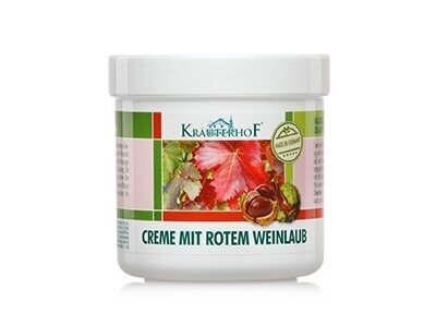 Kremas su raudonųjų vynmedžių lapais 100 ml. Kremas su raudonųjų vynmedžių lapais 100 ml.