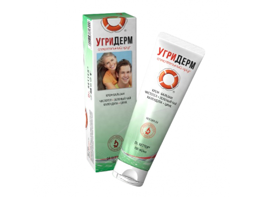 Kremas-balzamas į aknę linkusios odos priežiūrai Ugriderm Gelbėjimo ratas®, 100 ml.