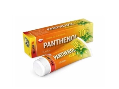 Kūno gelis Dr. Retter ® Panthenol 10%, 135 ml Kūno gelis Dr. Retter ® Panthenol 10%, 135 ml