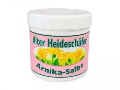 Kūno kremas su arnika pažeistai odai 100 ml. Kūno kremas su arnika pažeistai odai 100 ml.