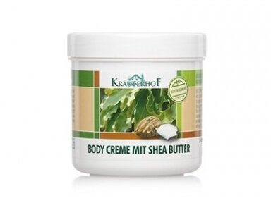 Kūno kremas su taukmedžio sviestu 100 ml. Kūno kremas su taukmedžio sviestu 100 ml.
