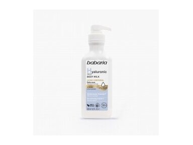 Kūno pienelis BABARIA Hyaluronic Acid 500ml Kūno pienelis BABARIA Hyaluronic Acid 500ml