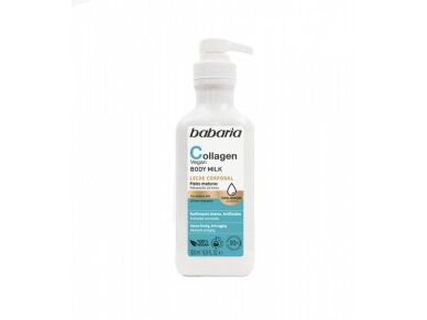 Kūno pienelis BABARIA Collagen 500ml Kūno pienelis BABARIA Collagen 500ml