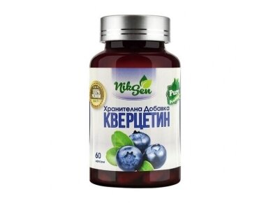 Maisto papildas Kvercitinas 60 KAP. "Niksen" Maisto papildas Kvercitinas 60 KAP. "Niksen"