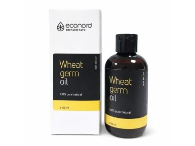 Kviečių želmenų aliejus / Wheet germ, 100ml. ECONORD Kviečių želmenų aliejus / Wheet germ, 100ml. ECONORD