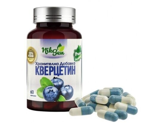 Maisto papildas Kvercitinas 60 KAP. "Niksen" 1