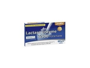 Maisto papildas Laktozės enzymai 6500 FCCU Forte 60 tabl.