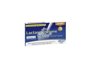 Maisto papildas Laktozės enzymai 6500 FCCU Forte 60 tabl. Maisto papildas Laktozės enzymai 6500 FCCU Forte 60 tabl.