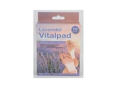 Lavendel Vital-Pad pėdų pleistrai 10 vnt. Lavendel Vital-Pad pėdų pleistrai 10 vnt.