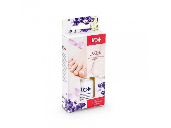 LC+ kojų nagų lakas, 12 ml LC+ kojų nagų lakas, 12 ml
