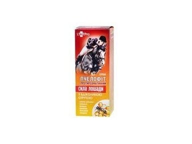LEKOPRO SILA LOŠADI BALZAMAS KŪNUI SU BIČIŲ NUODAIS, 75 ml.