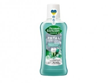 Lesnoj Balzam trigubas efektas,skalavimo skystis 250 ml Lesnoj Balzam trigubas efektas,skalavimo skystis 250 ml