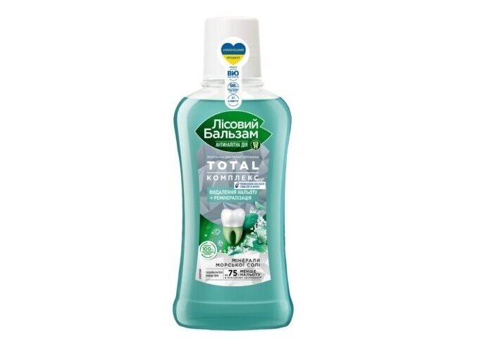 Lesnoj Balzam trigubas efektas,skalavimo skystis 250 ml Lesnoj Balzam trigubas efektas,skalavimo skystis 250 ml