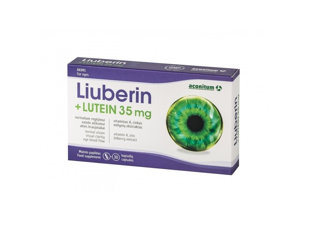 Liuberin + LUTEIN 35mg kaps. N30 Liuberin + LUTEIN 35mg kaps. N30
