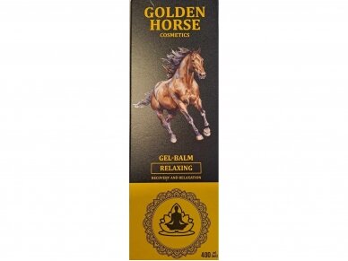 Balzamas - gelis relaksuojantis kūnui GOLDEN HORSE 400ml Balzamas - gelis relaksuojantis kūnui GOLDEN HORSE 400ml