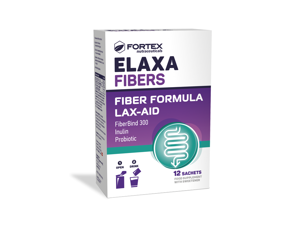 Maisto papildas" Elaxa fibers" su saldikliu 12 pakelių po 5183,3 mg Maisto papildas" Elaxa fibers" su saldikliu 12 pakelių po 5183,3 mg
