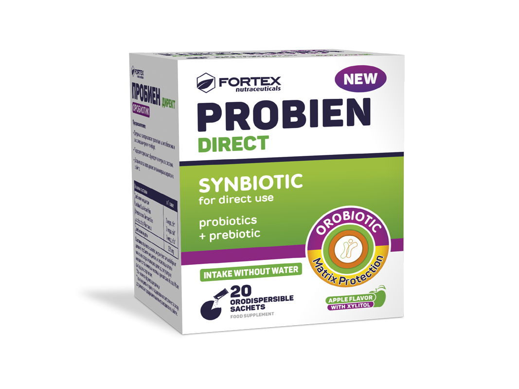 Maisto papildas Probien Direct su saldikliu 20 pakelių po 1615 mg. Maisto papildas Probien Direct su saldikliu 20 pakelių po 1615 mg.