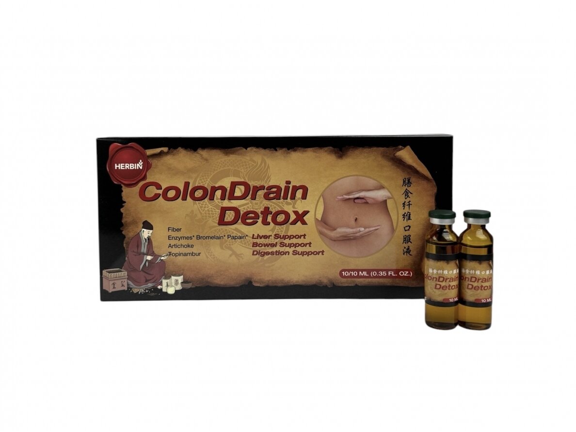 Maisto papildas Colondrain Detox 10 buteliukų po 10 ml Maisto papildas Colondrain Detox 10 buteliukų po 10 ml