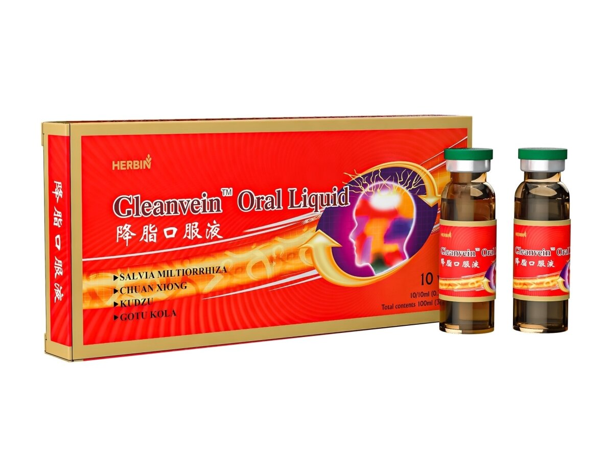 Maisto papildas Gleanvein 10 x 10 ml.