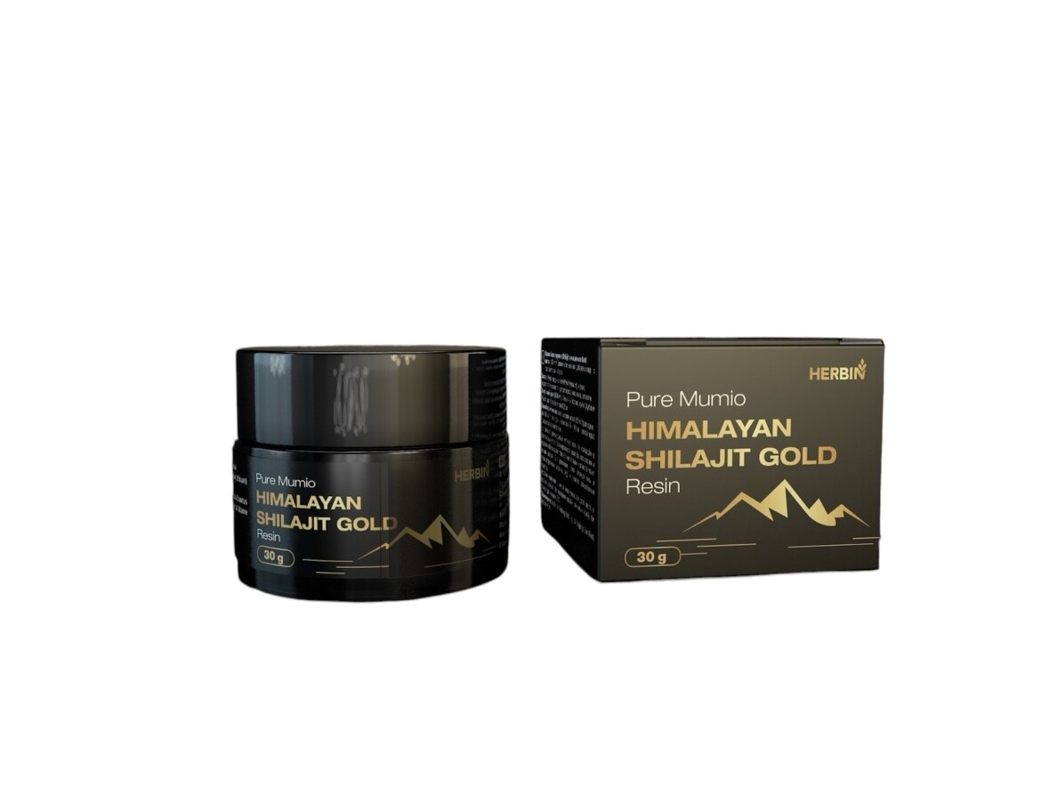 Maisto papildas Išgrynintas Himalajų Mumio ( Shilajit ) Gold derva /pasta 30 g su saldikliais (Vegan) Maisto papildas Išgrynintas Himalajų Mumio ( Shilajit ) Gold derva /pasta 30 g su saldikliais (Vegan)