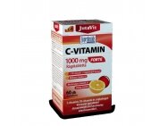 Maisto Papildas Vitaminas C 1000mg.+D3 su erškėčiais apelsinų skonio 60 kramtomų tablečių