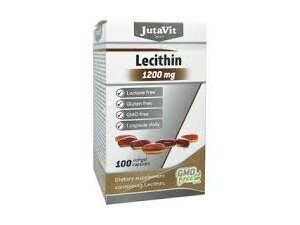 Maisto papildas Lecitinas 1200 mg. JutaVit 100 kaps.