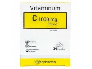 Maisto papildas Vitaminas C 1000mg Strong Starpharma N30