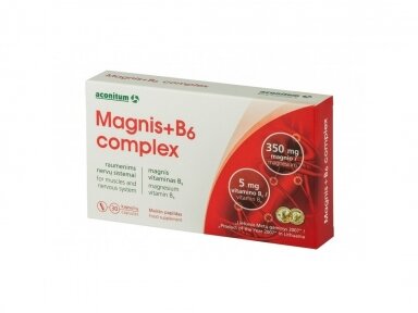 Magnis + B6 complex kaps. N30 Magnis + B6 complex kaps. N30