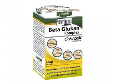 Maisto papildas JutaVit Beta Glukan Complex N70 Maisto papildas JutaVit Beta Glukan Complex N70