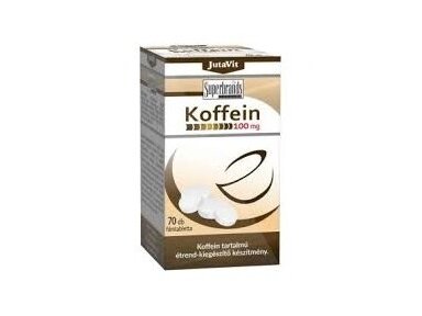 Maisto papildas Kofeinas, 70 tab. JutaVit Maisto papildas Kofeinas, 70 tab. JutaVit