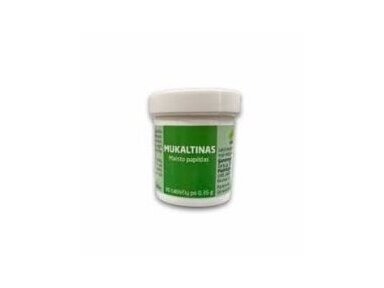 Maisto papildas MUKALTINAS 30 tablečių po 0,35 g Maisto papildas MUKALTINAS 30 tablečių po 0,35 g