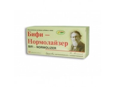 Maisto papildas Bifi-Normalaizer N60 Maisto papildas Bifi-Normalaizer N60
