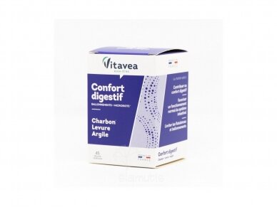 Maisto papildas Charbon Levure Argile ( Virškinimo komfortui) 45 kap. Maisto papildas Charbon Levure Argile ( Virškinimo komfortui) 45 kap.