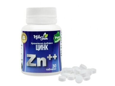 Maisto papildas Cinkas ++ 15 mg.30 tabl. 1 Maisto papildas Cinkas ++ 15 mg.30 tabl. 1