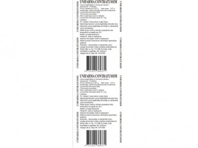 Maisto papildas Contratussim Unifarma 10 tb.po 0,35 g. Maisto papildas Contratussim Unifarma 10 tb.po 0,35 g.