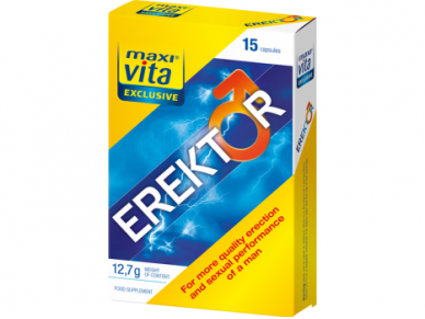 Maisto papildas Erektor Maxi Vita N15 Maisto papildas Erektor Maxi Vita N15