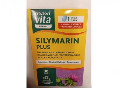 Maisto papildas Margainis plius +B grupes Vit,C,E 30tb 1