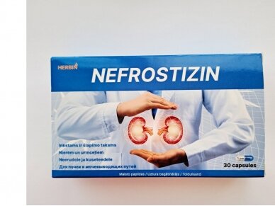 Maisto papildas Nefrostizin 30 kaps. Maisto papildas Nefrostizin 30 kaps.