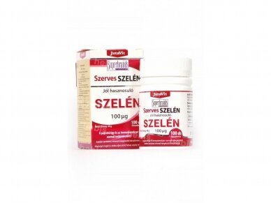 Maisto papildas Organinis selenas 100µg JutaVit N100 1