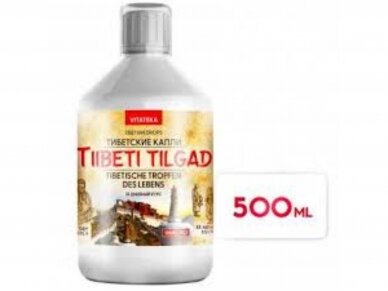 Maisto papildas Tibeto lašai 500 ml Maisto papildas Tibeto lašai 500 ml