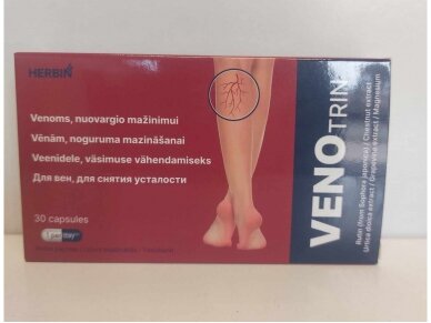 Maisto papildas Venotrin 30 kaps. Maisto papildas Venotrin 30 kaps.
