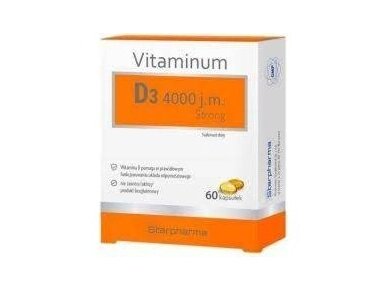 MAISTO PAPILDAS VITAMINAS D3 4000 TV STRONG 60 kap. "STARPHARMA" MAISTO PAPILDAS VITAMINAS D3 4000 TV STRONG 60 kap. "STARPHARMA"