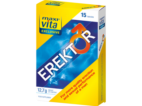 Maisto papildas Erektor Maxi Vita N15 Maisto papildas Erektor Maxi Vita N15