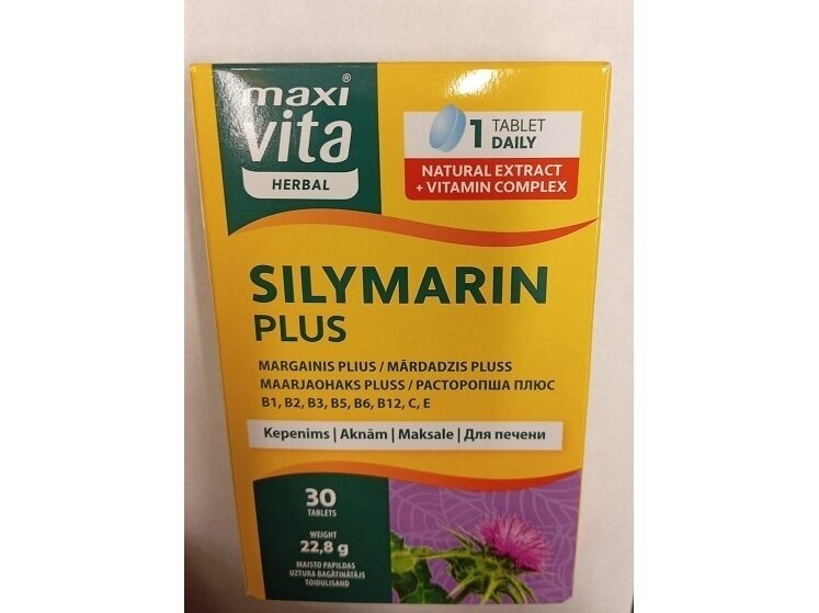 Maisto papildas Margainis plius +B grupes Vit,C,E 30tb 1