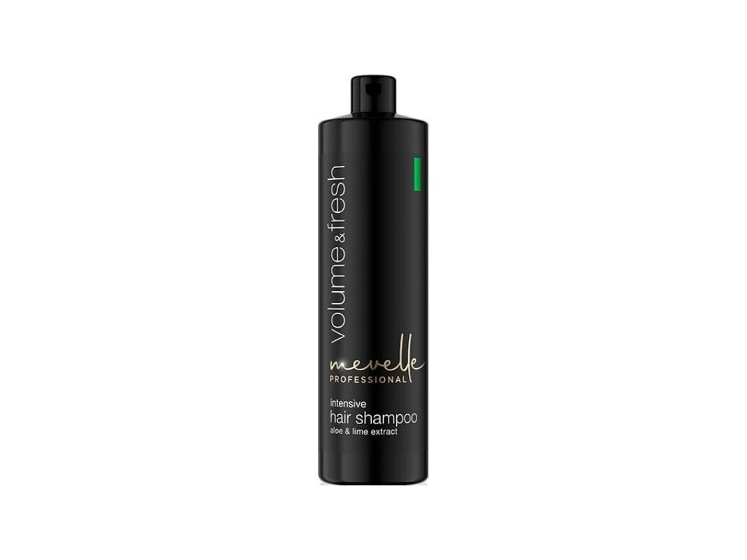 MEVELLE PROFESSIONAL šampūnas silpniems plaukams su alavijų ir laimo ekstraktu Volume & Fresh, 900 ml